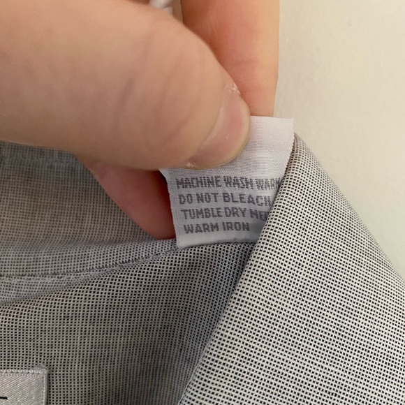 Ascot Chang Button Down Dress Shirt size 16.5 - Picture 8 of 8